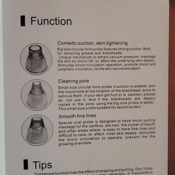 New Electric Blackhead Remover Face Cleaner - Picture 8 of 12